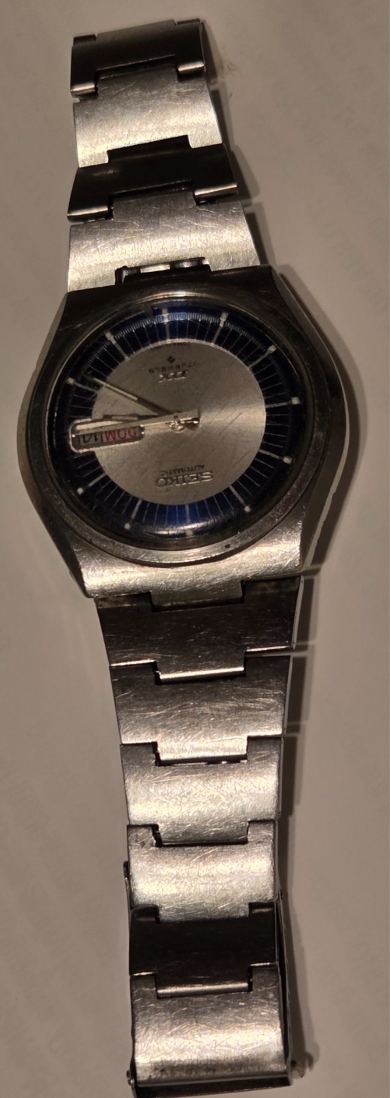 Vintage Seiko DX 6106-8629 Automatic Blue Dial – 1972 Japan Day/Date classic!!!@