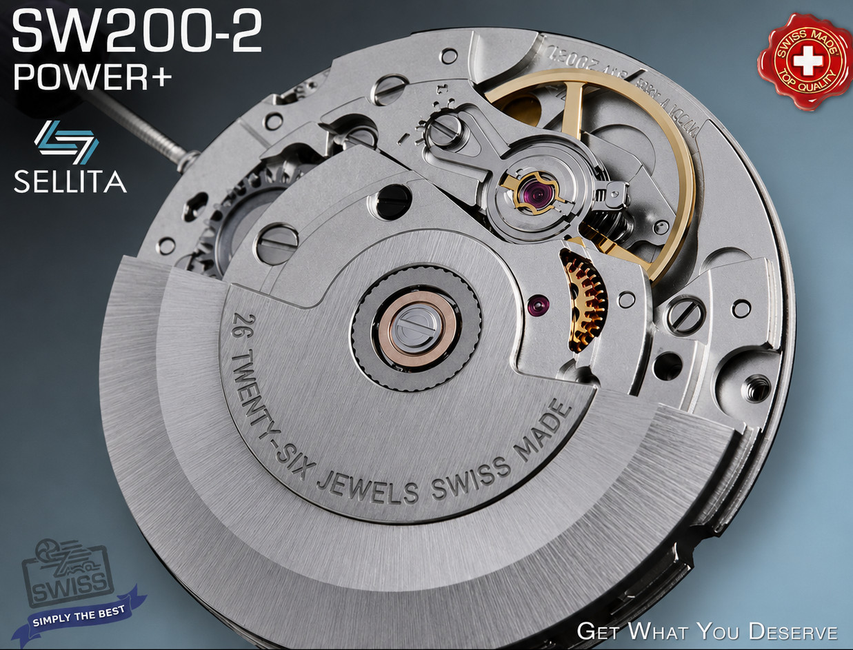 MOVEMENT SELLITA SW200-2b, NO DATE AUTOMATIC