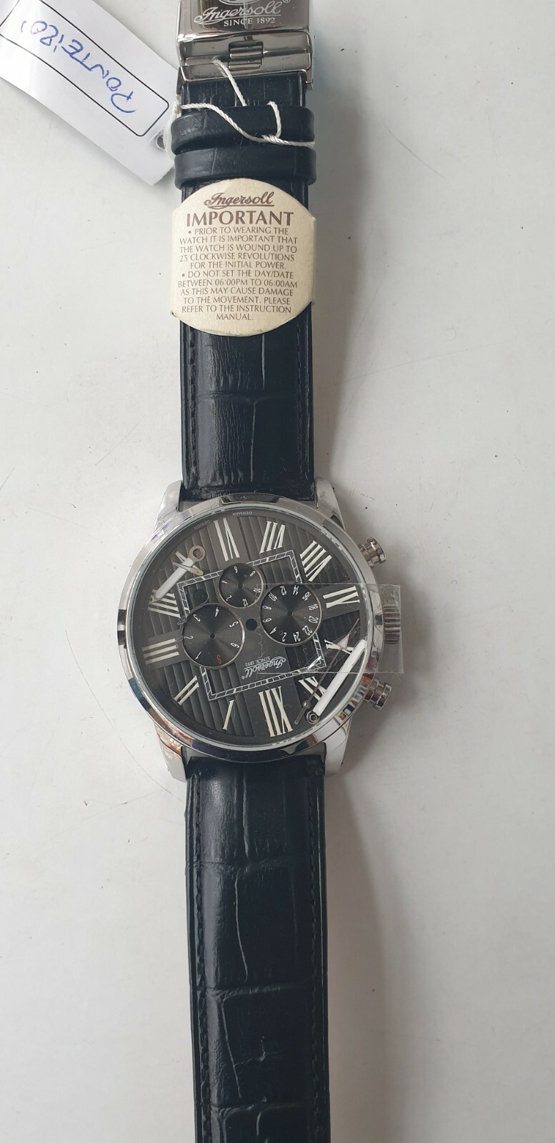 Case dial + hands for Ingersoll in1409bk automatic limited edition new old stock