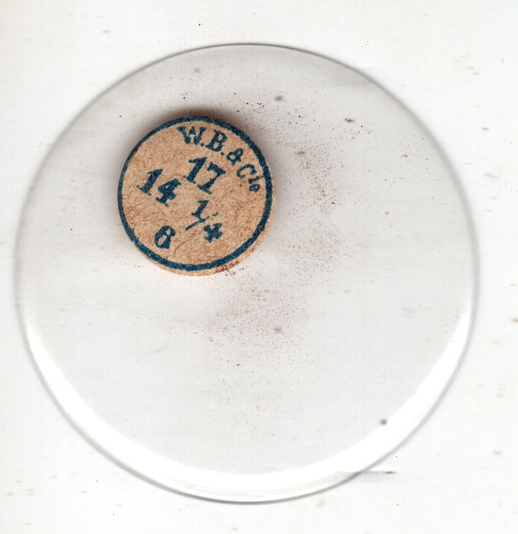 Glass Crystals NOS for Pocket Watch Cases 17 Ligne Heights 6 &7 Select 1 Size