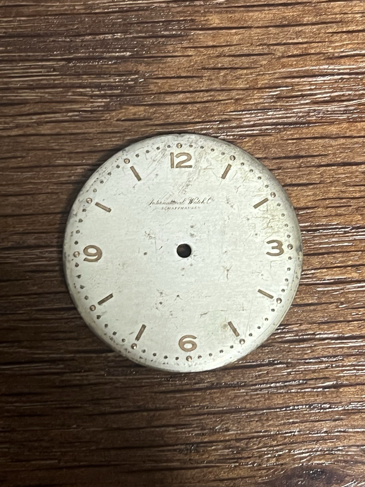 IWC Schaffhausen CAL C89 PART White DIAL – IWC C 89 USED