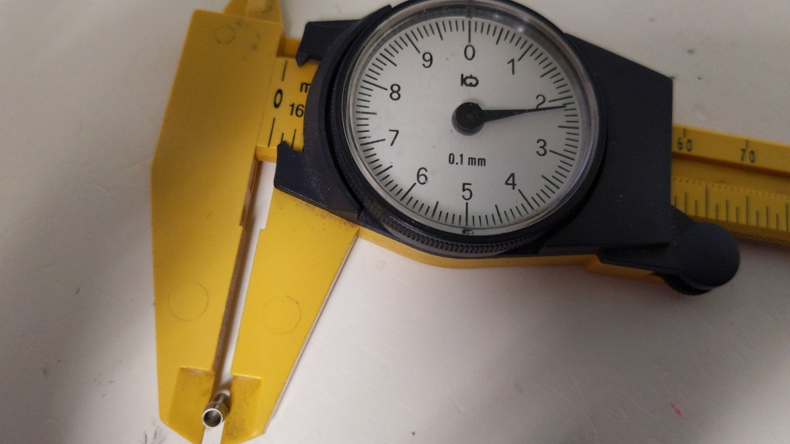 Tag HEUER CROWN S/S WHITE Cav 6501 and tube, approx 6.5mm diameter, SCREWDOWN TY