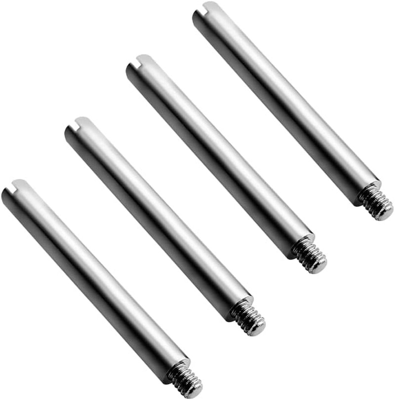 4 Pcs Screws Link Pins Tube Replacement for ROLEX Watch Strap Stainless Steel