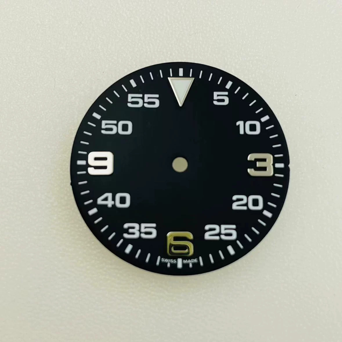28.5mm/31mm Watch Dial Ice Blue Lume For Nh35 Nh36 Movement Watch Accessories