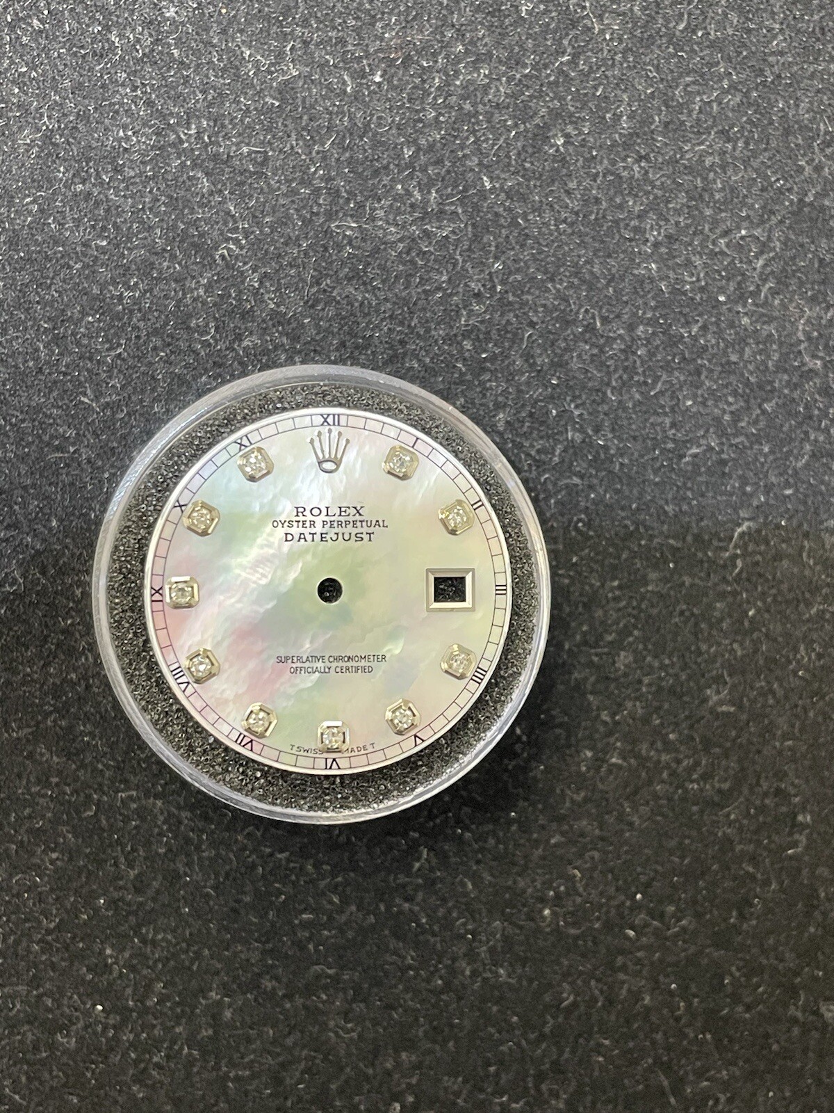 Custom Rolex Mother of Pearl Diamond Datejust 36 Dial 16234, 16014, 16200