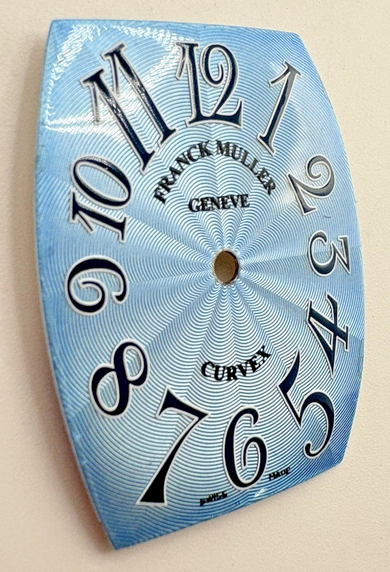 Franck Muller Cintree Curvex 1752QZ Light Blue Dial