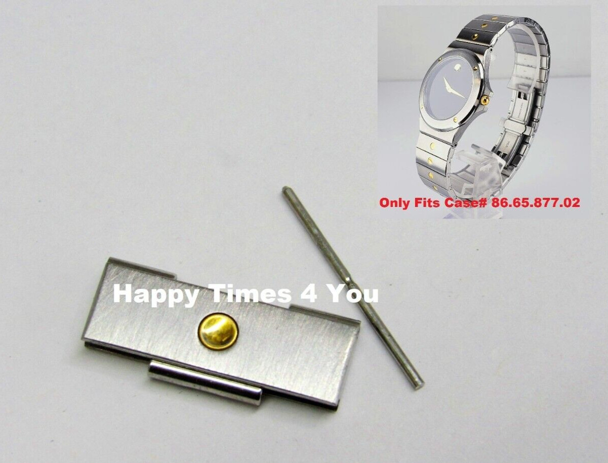 18mm Movado Museum SE Mens Two Tone Watch 86.65.877.02 Sizing Link