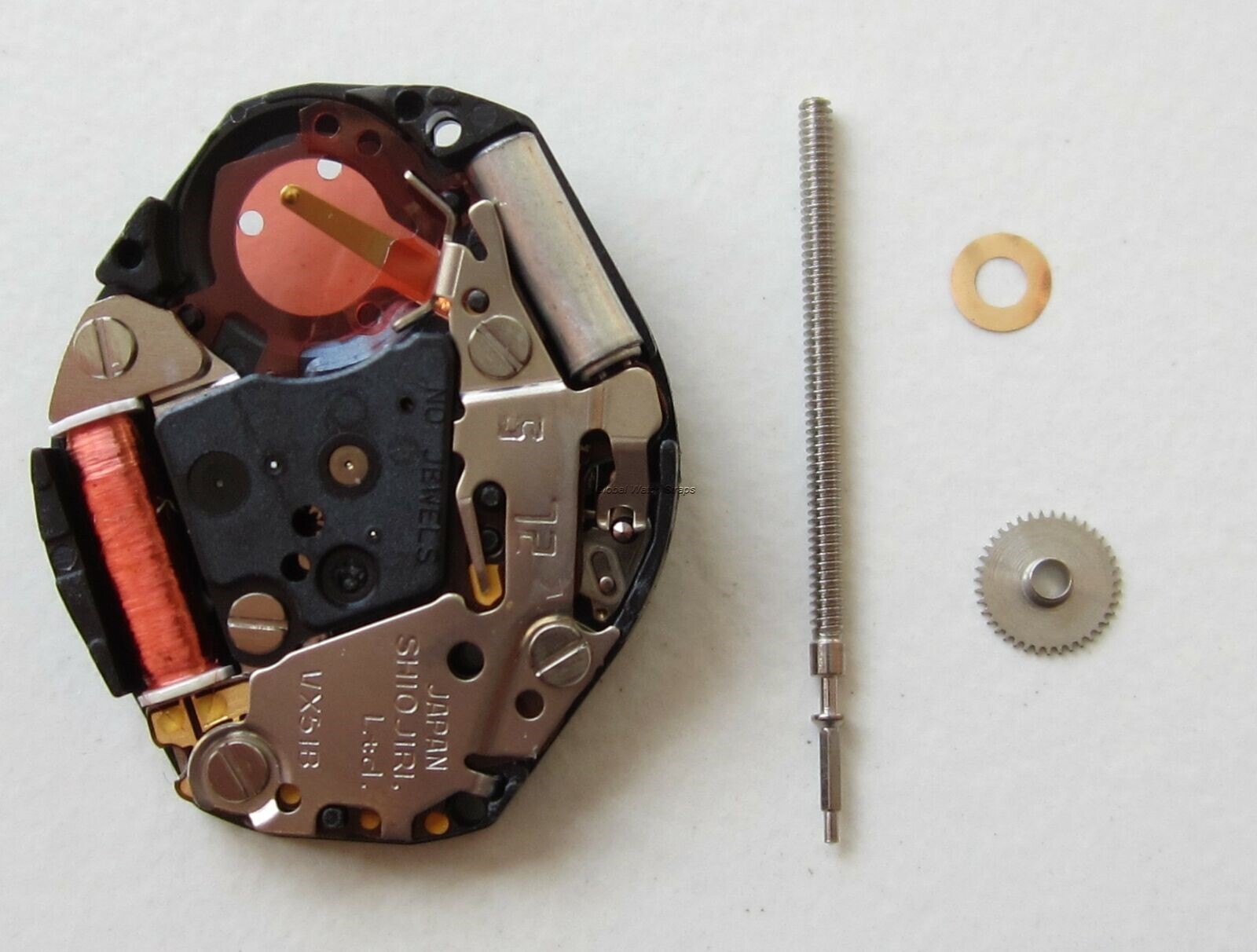 Shiojiri Hattori 6¾ x 8″‘ cal. VX51C watch movement N.O.S.