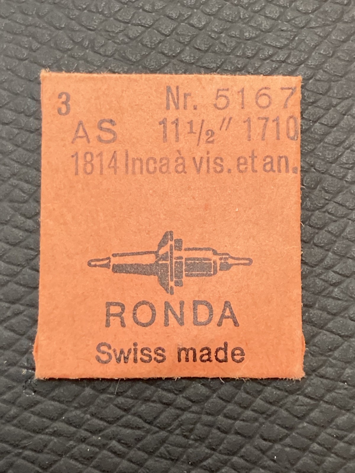 AS 1710 RONDA #5167 Sealed Pack of 3 Balance Staffs