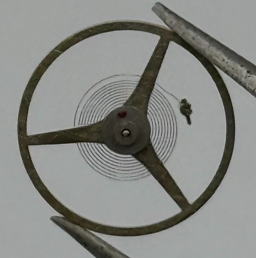 Cupillard 233/68 233/70 Balance Wheel Complete And Spring Watch Movements Parts