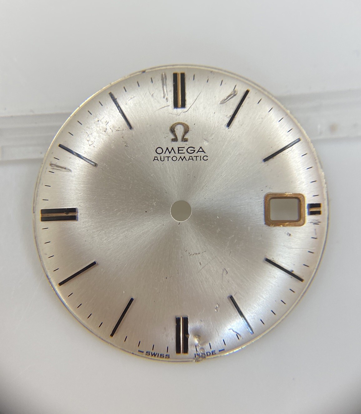 Original Omega Caliber 565 Silver/Gold Stick Dial