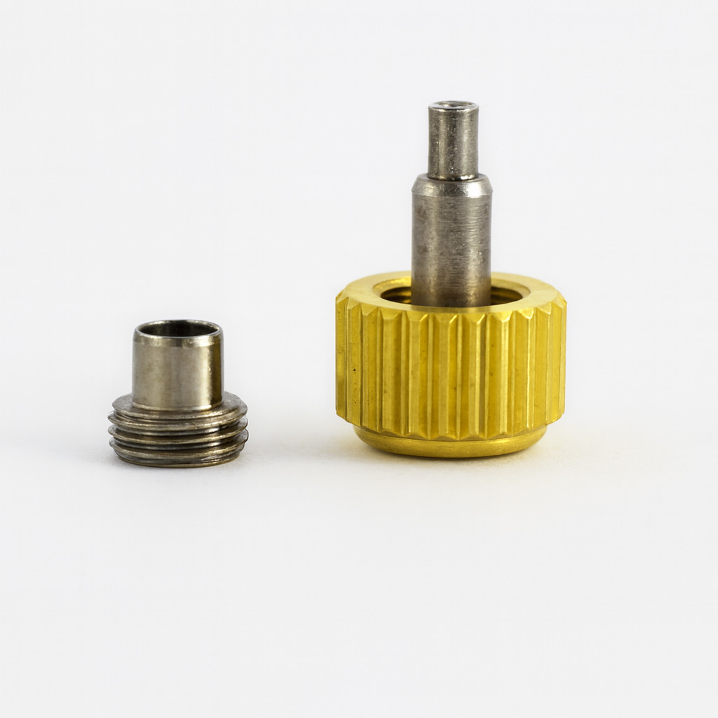 Gold Screw Crown | 6mm – Universal Fit | Luxury Watch Repair Part