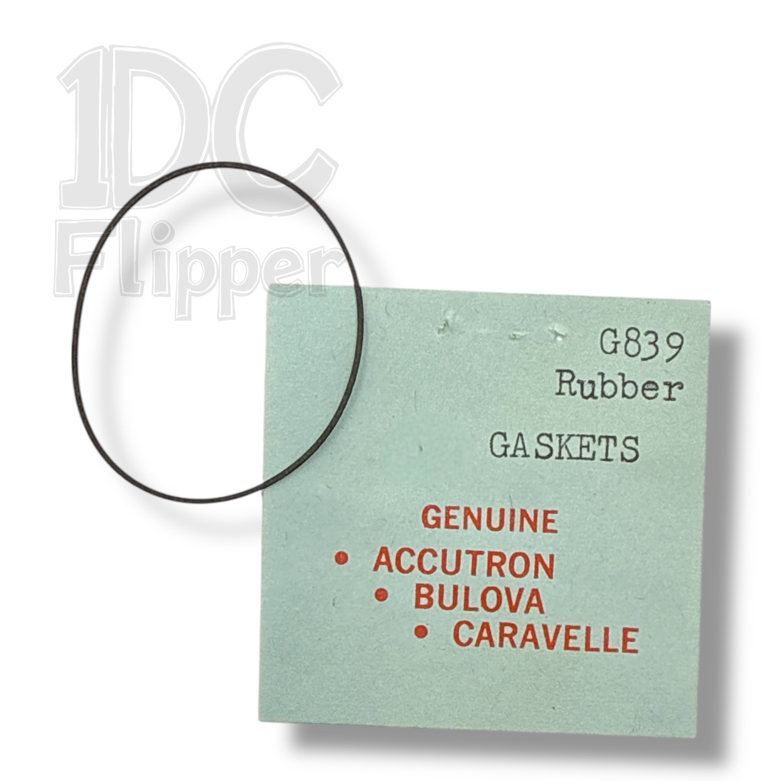 Bulova G839 Watch Gasket x 1 NOS Fits Bulova 11AFACD, 11AFAC, 11AFC See List!