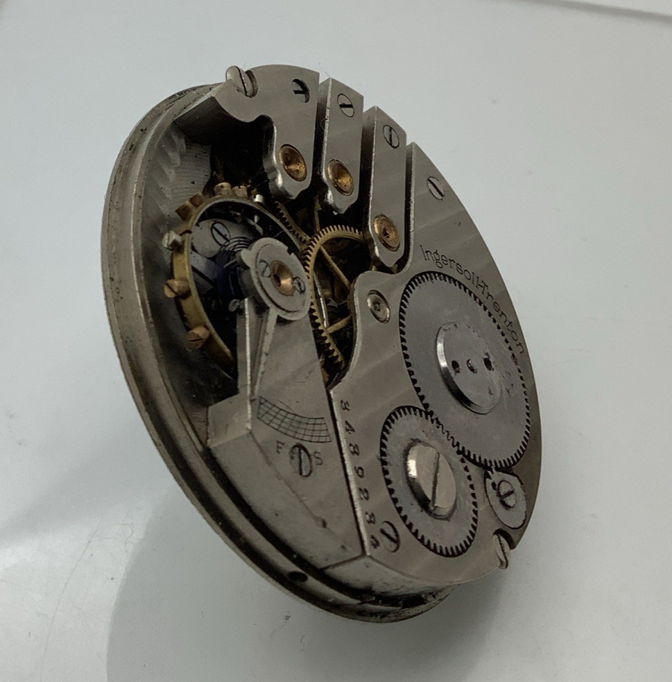 1909 Trenton Grade 140 16s Model 3 15Jewel Pocket Watch Movement
