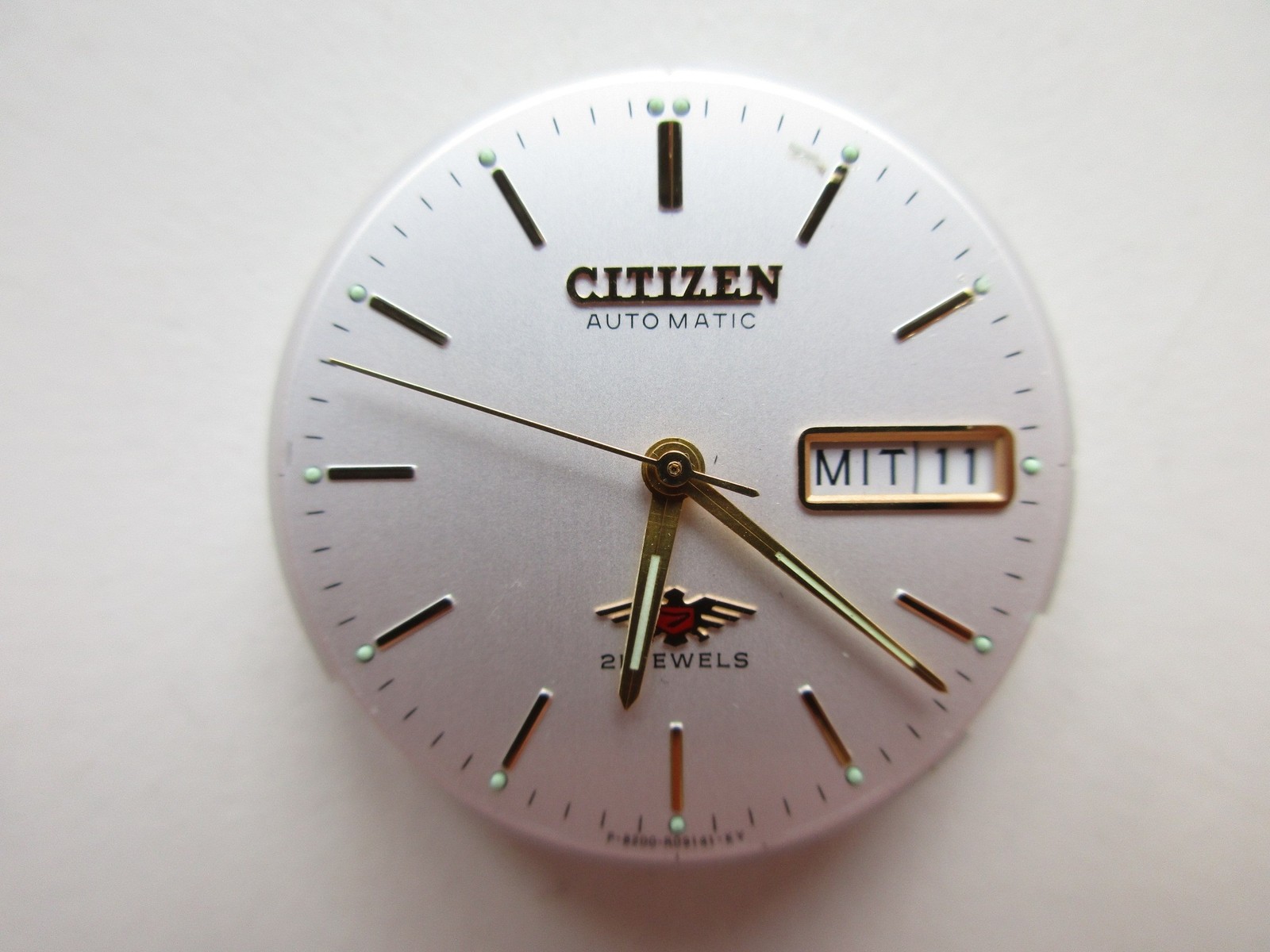 Citizen cal. 8200A Japan 21 jewels automatic watch movement – for parts