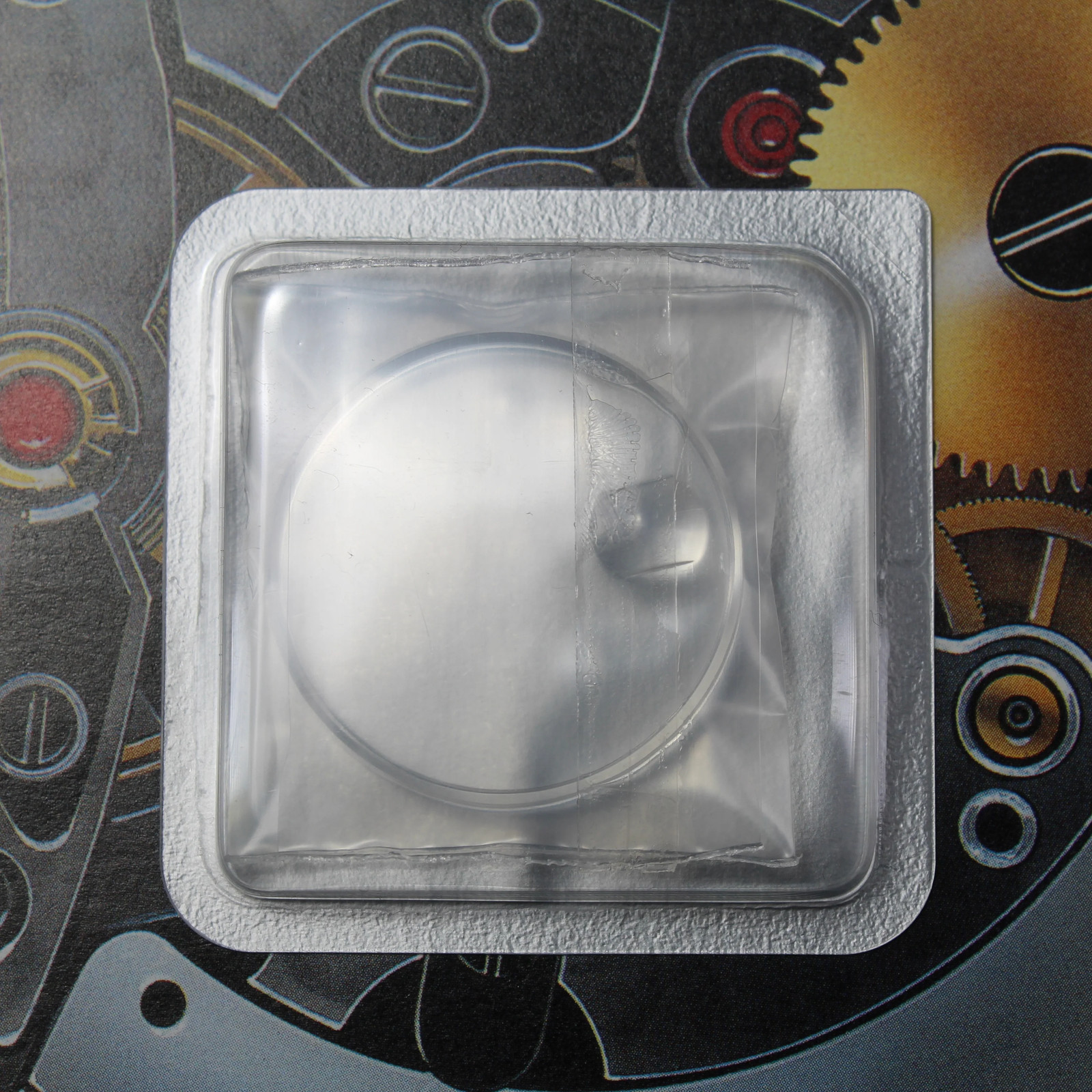NEW Rolex 25-127 Glass Plexiglass Cyclope Submariner 1680 New in Blister