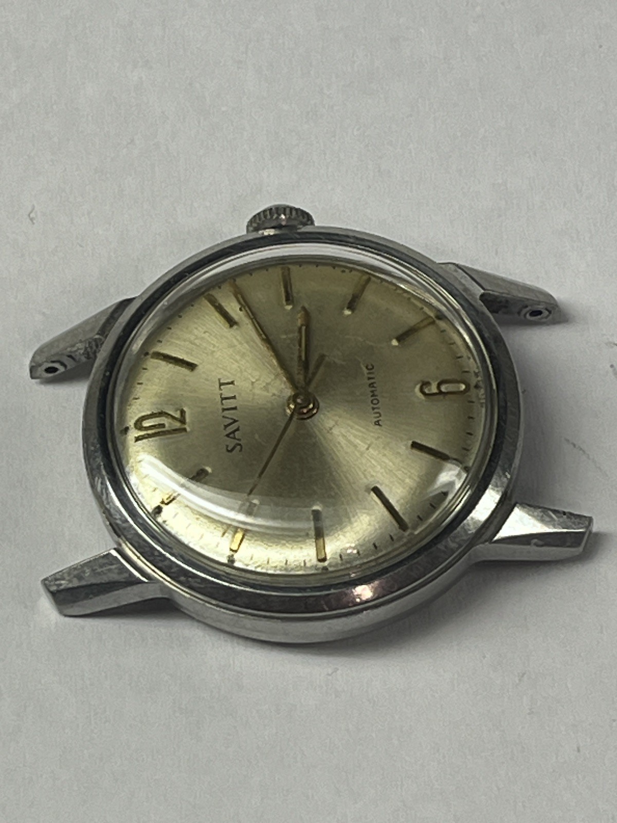 Vintage Savitt 17J Automatic Wristwatch Eta 2451 Movement Runs
