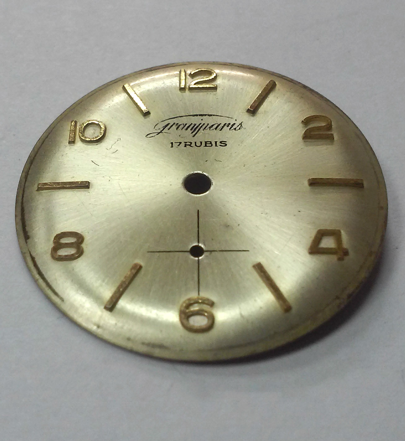 Granjparis Sphere 17 Rubies 28Mm Original Dial