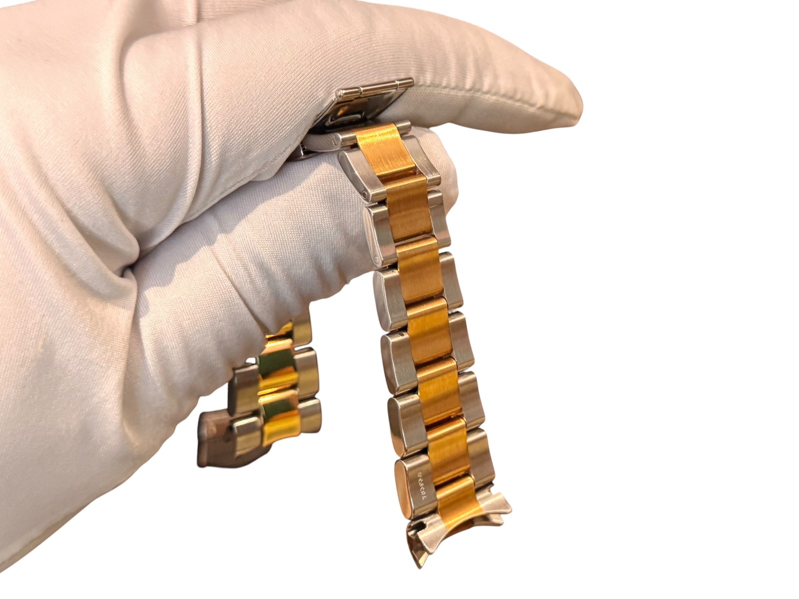 Used 18Kt Steel/Gold Oyster Bracelet for Rolex (code 78393A) Steel Gold