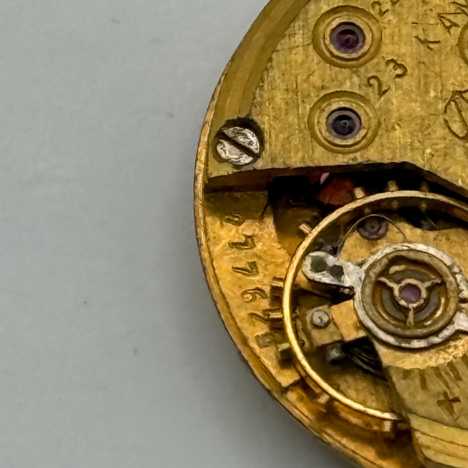 Luch 2209 Watch Movement Soviet Ultra Thin 23 Kamhr Vintage Parts Repair 22.5mm