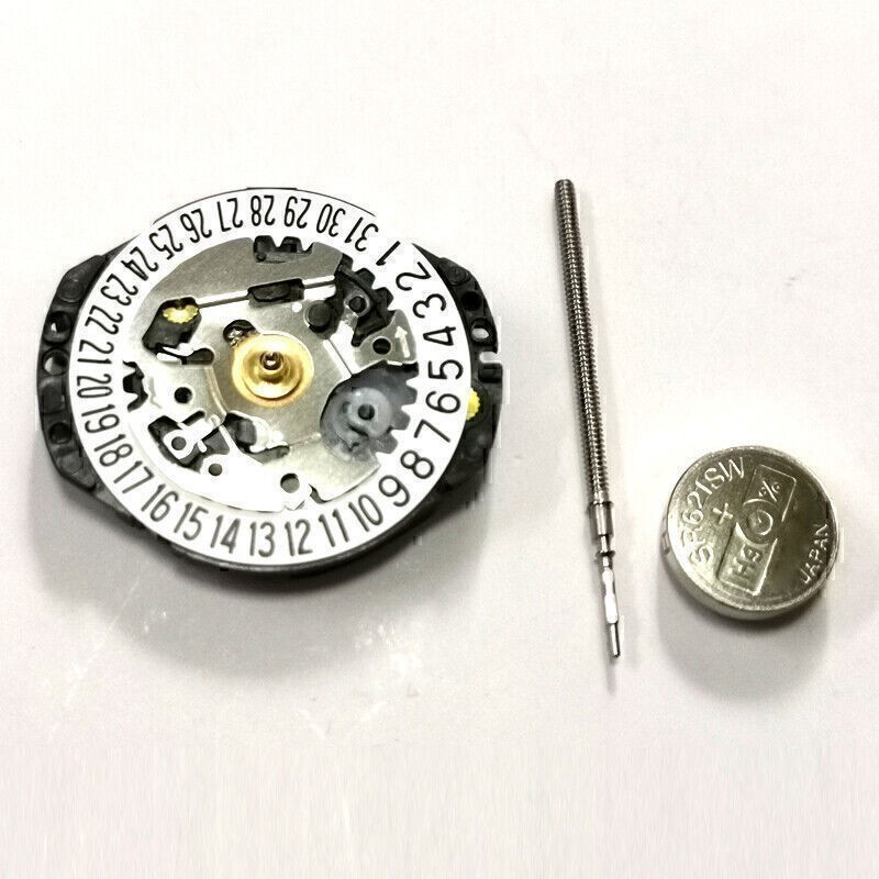 Watch Japanese VX82E Quartz Movement 3Hands at 3 O’clock Window Calendar Replace