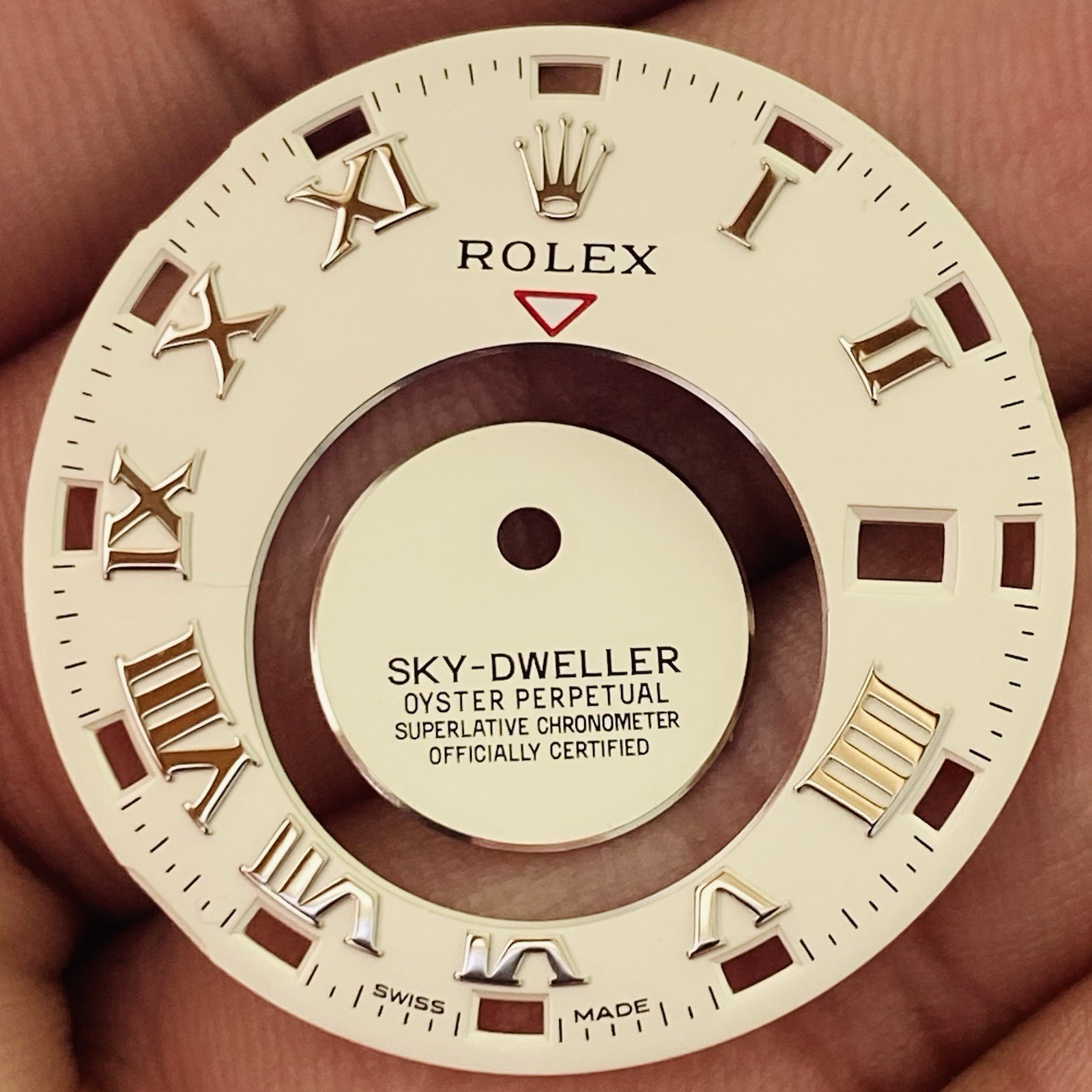 Rolex White Dial For Sky Dweller Model Ref 326934