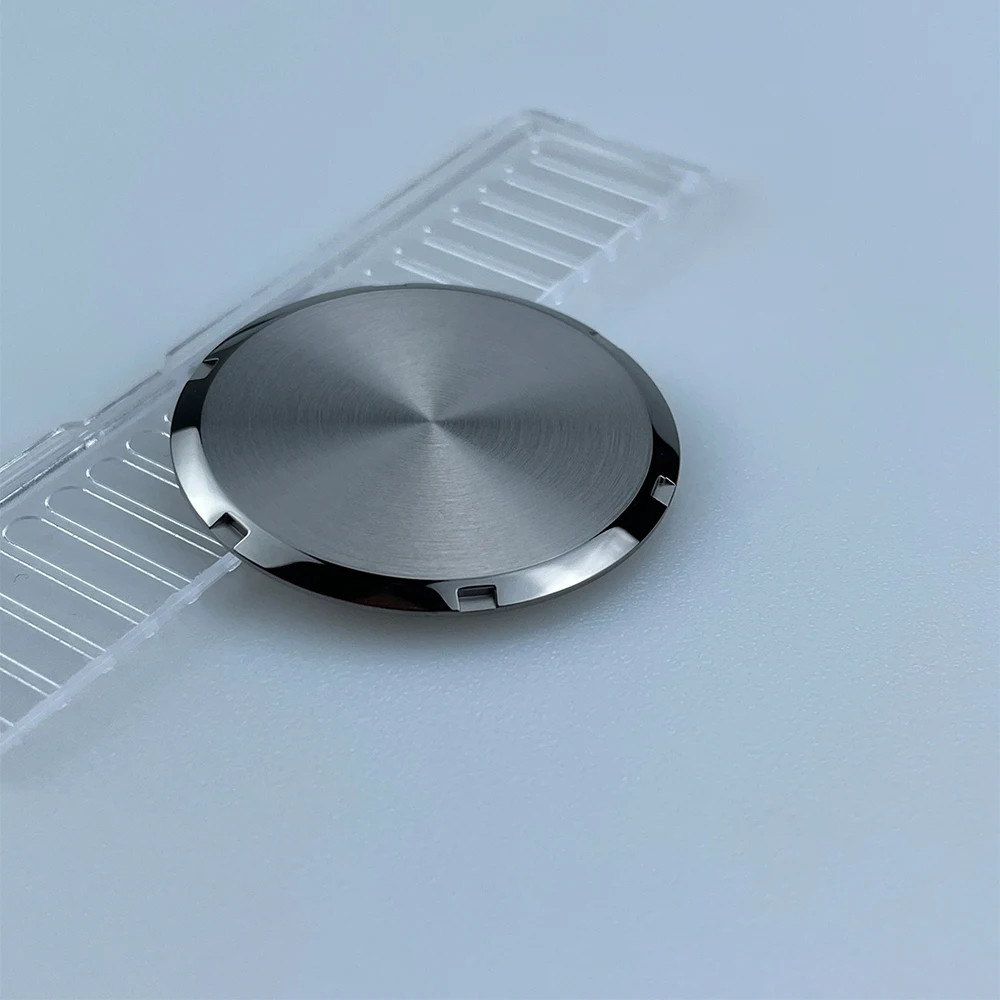 10ATM Watch Caseback 316L Stainless Steel Slim Thin Solid For SKX007 Mods Parts
