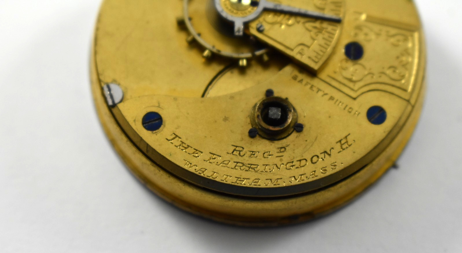 Vintage Waltham Broadway 18s 7J KW/KS Private Label Pocket Watch Movement lot.qj