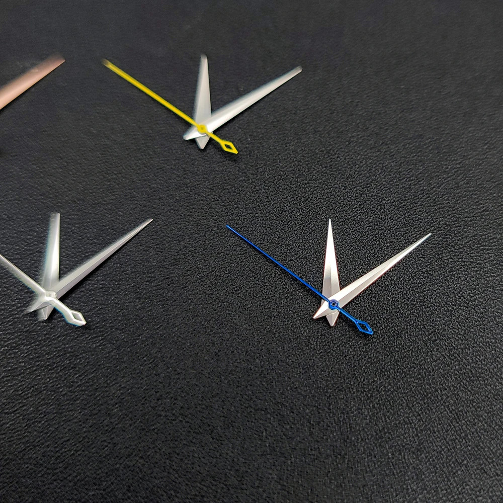 NH35 Watch Hands Set 10x14x15mm Silver Rose Gold Replacement Needles