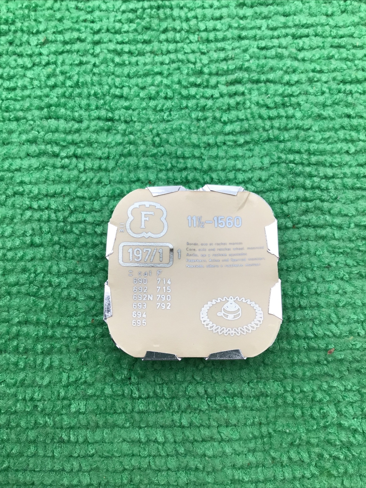 Felsa Cal. 690 Watch Part 197/1, Auto 634