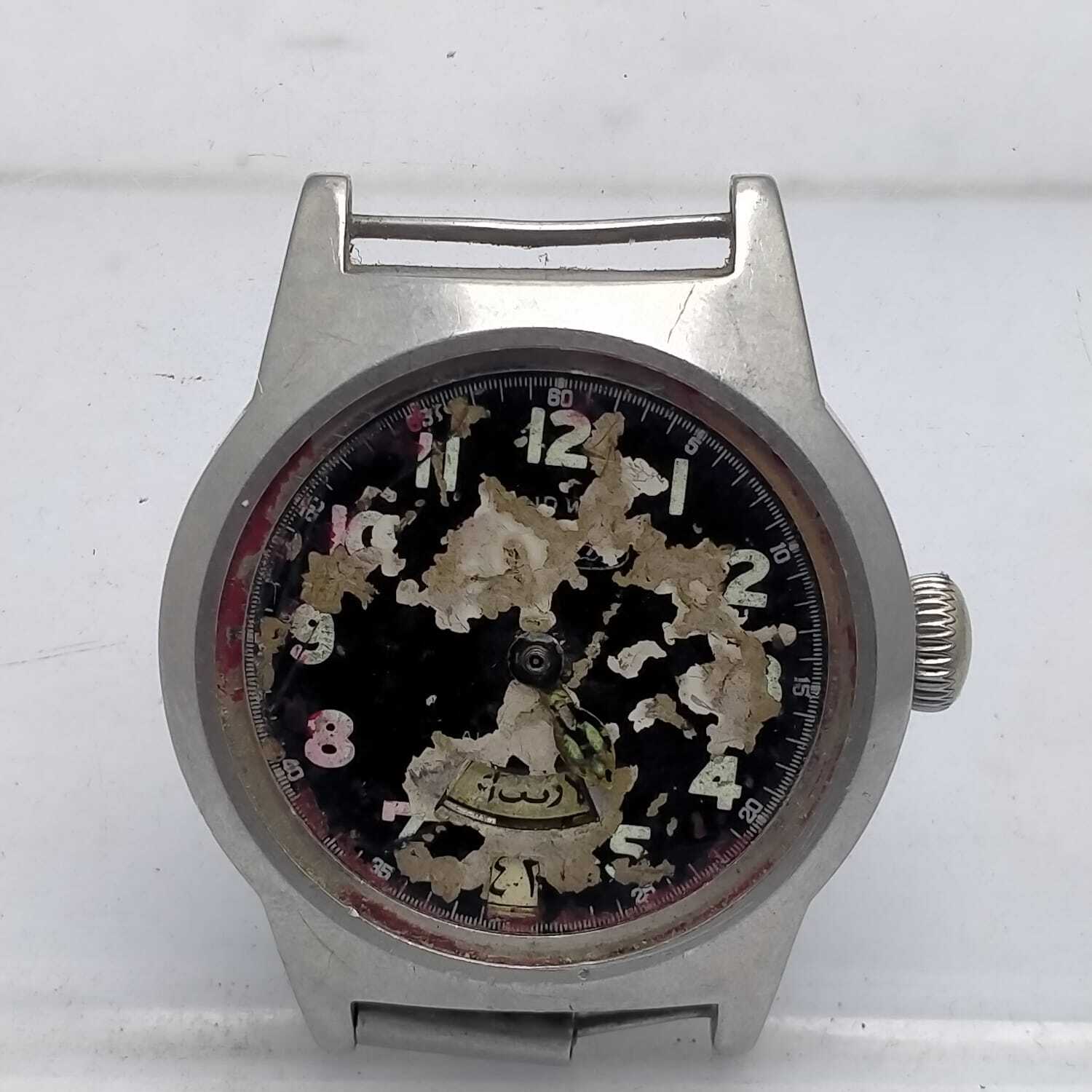 West End Watch Co Sowar 2268 Manual Winding Vintage Men’s Watch For Parts