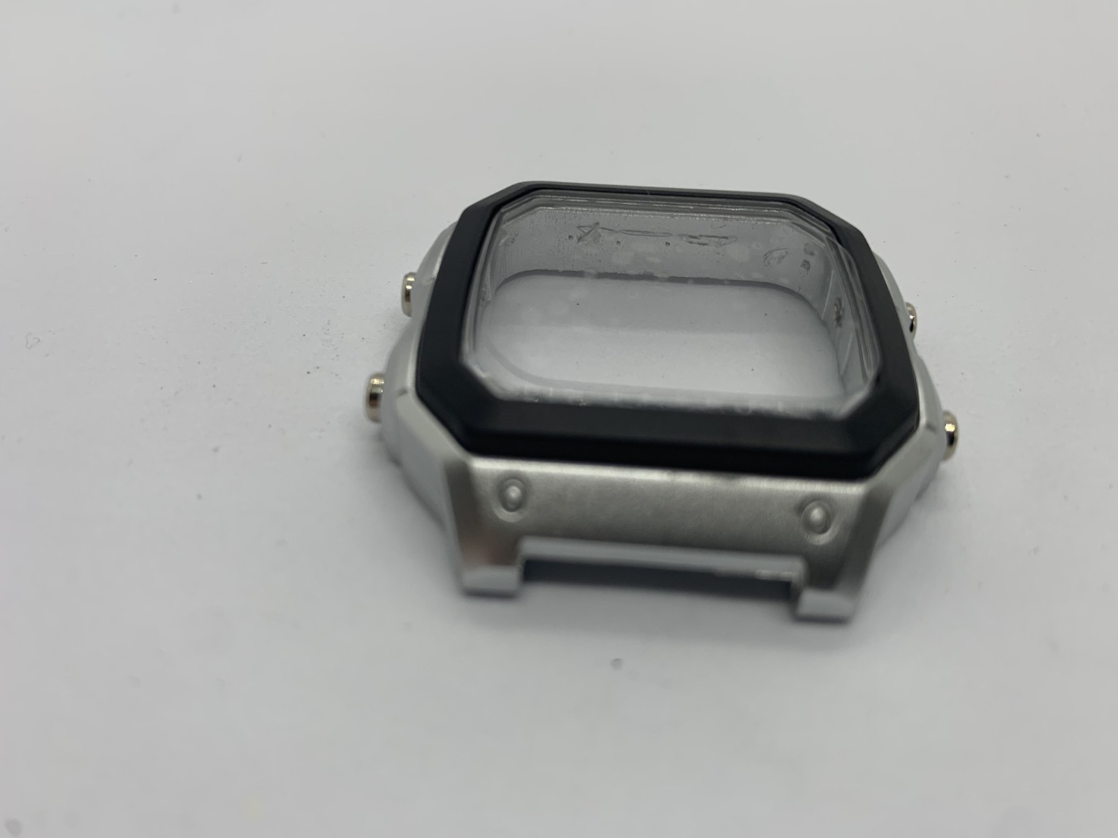 Casio WorldTime AE-1200 Replacement Silver Resin Case Screws Gasket READ BELOW