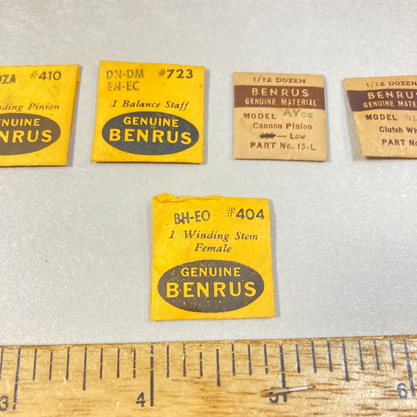 Vintage Benrus Clutch Wheel Winding Stem Winding Pinion Parts or Repair