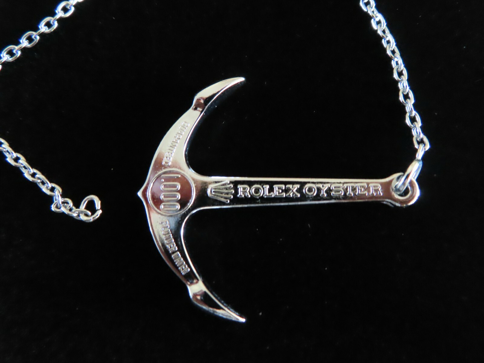 Vtg Rolex SUBMARINER Anchor with Chain Collectable