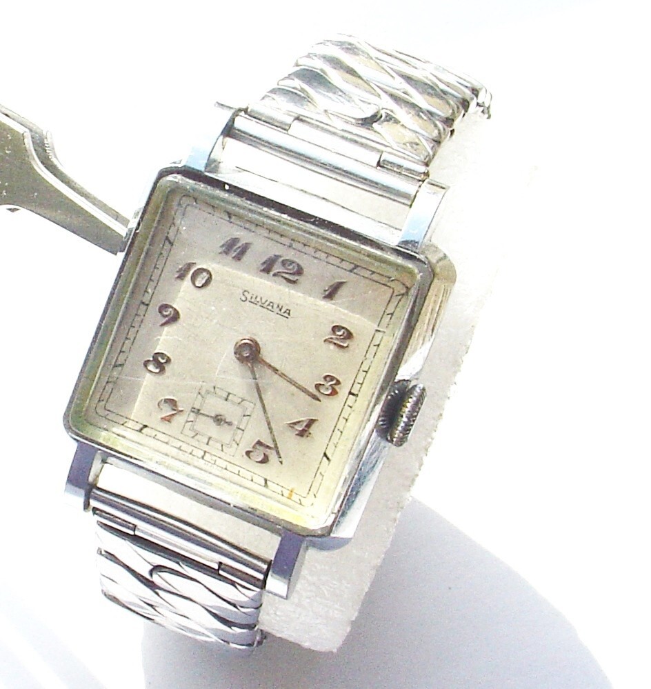 Antique Rary Vintage Swiss SILVANA Womens Watch 1930-1945 Serviced