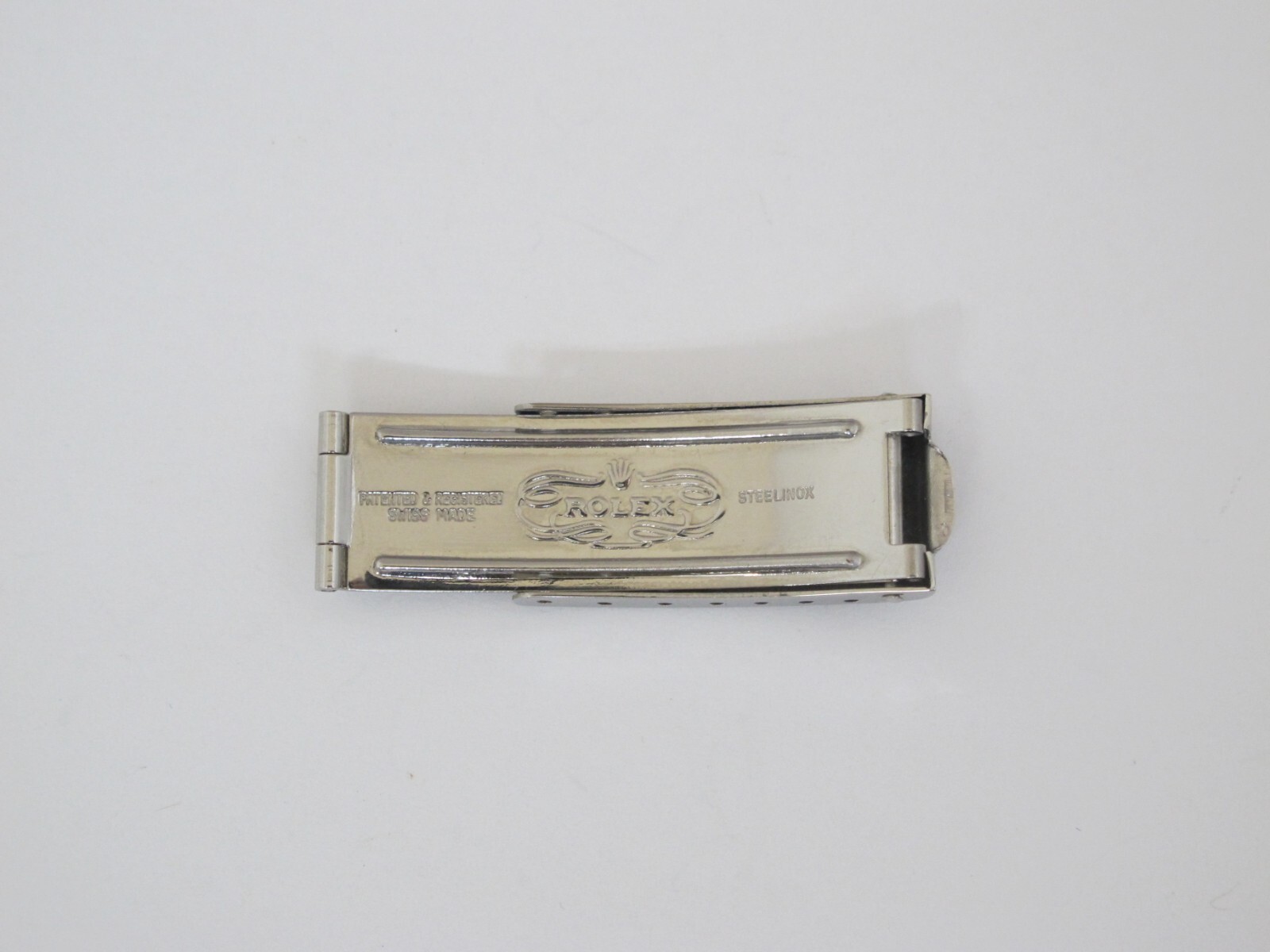 ORIGINAL ROLEX 13mm TOP BUCKLE FOR OYSTER BRACELET 19mm REF.7835
