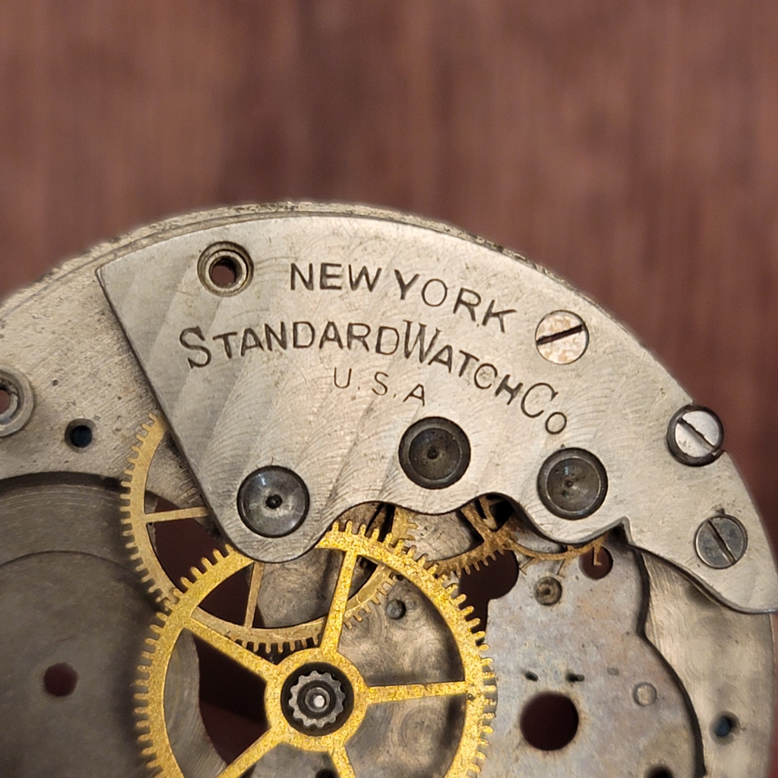 VTG Watch Movement for Parts or Steam-punk Project – New York Standard Watch Co