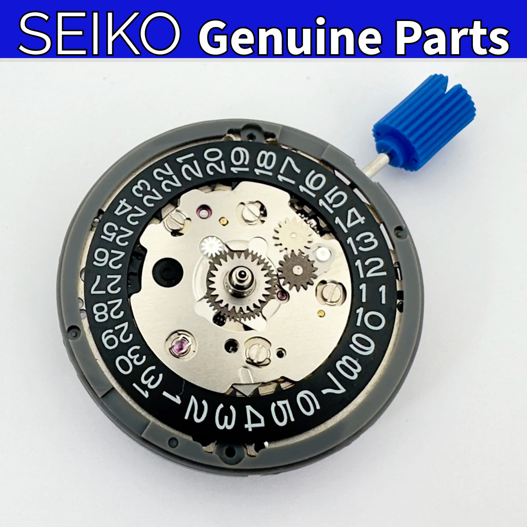 Genuine Seiko NH34 NH34A GMT Automatic Movement Black Date 3H 24J High Beat 4R34