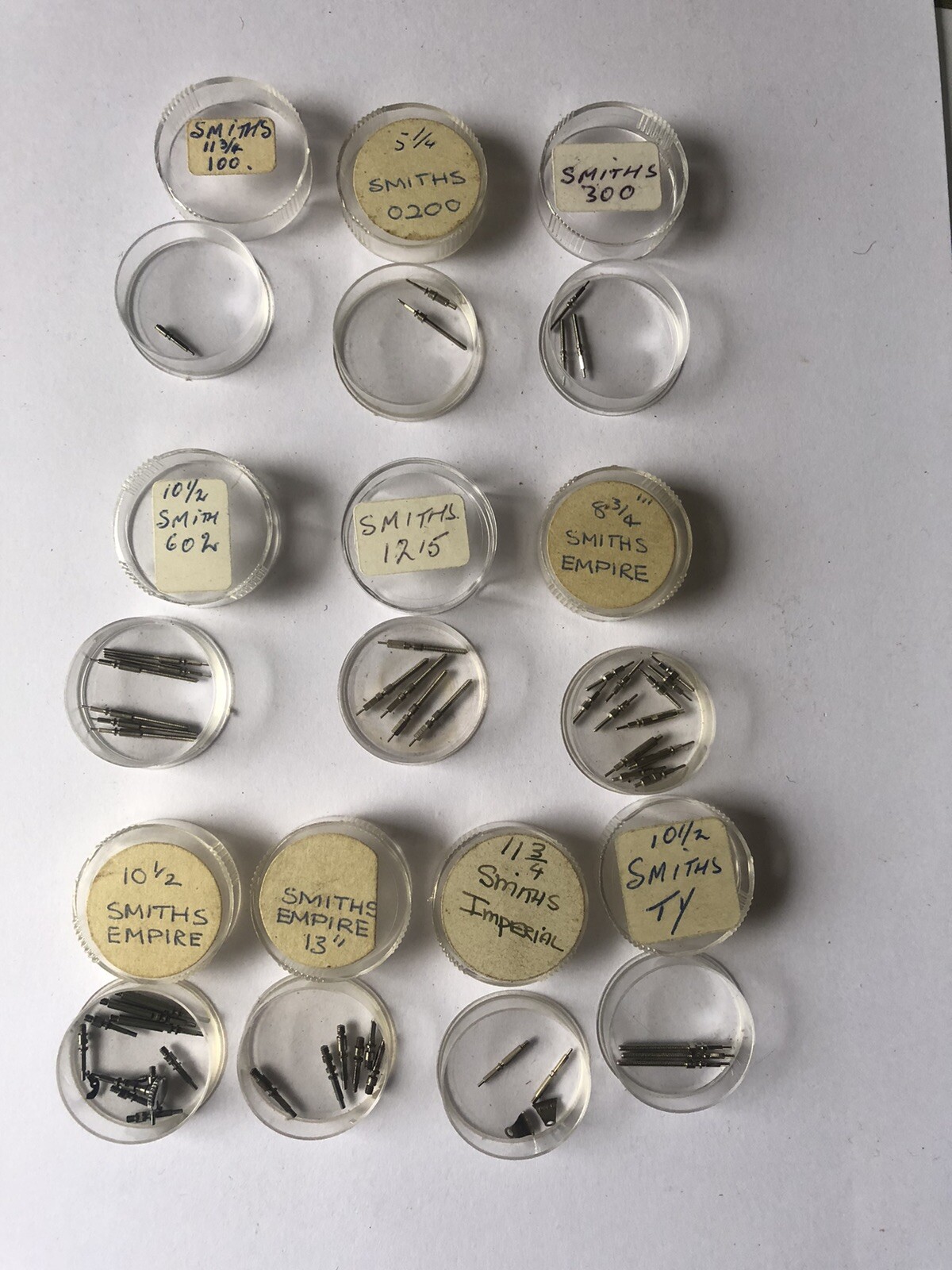 EB,Lanco,Movado,MST,Oris,Peseux,Poljot,PUW,Unitas +Vintage Watch Stems (NOS).