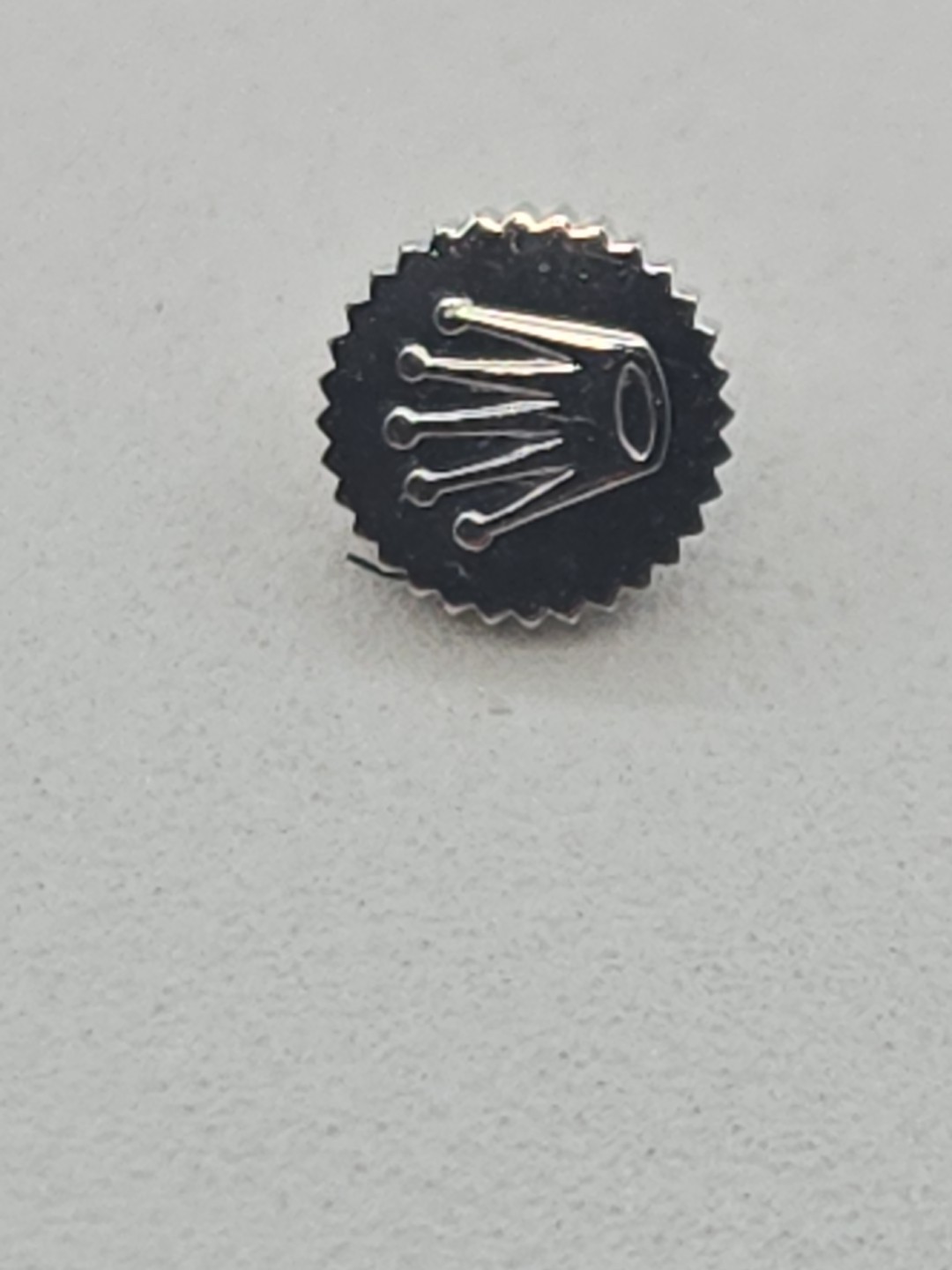 Rolex Crown 3.80mm , White Gold ,1401,1400, Cellini ,New old Stock