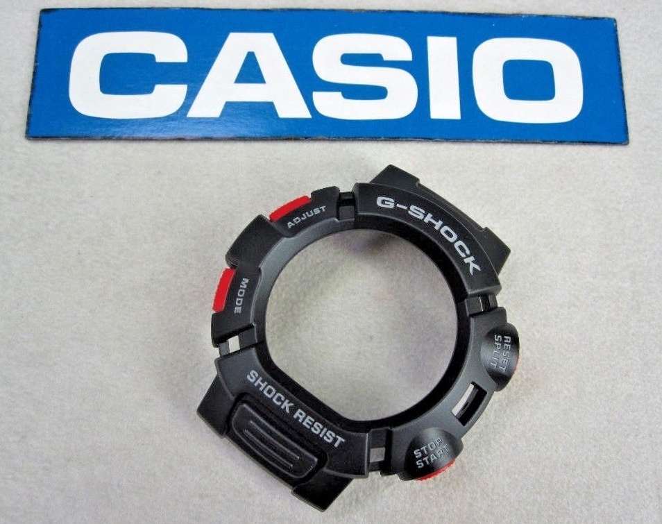 Genuine Casio G-Shock Mudman G-9000 G-9000-1 black resin watch bezel case cover