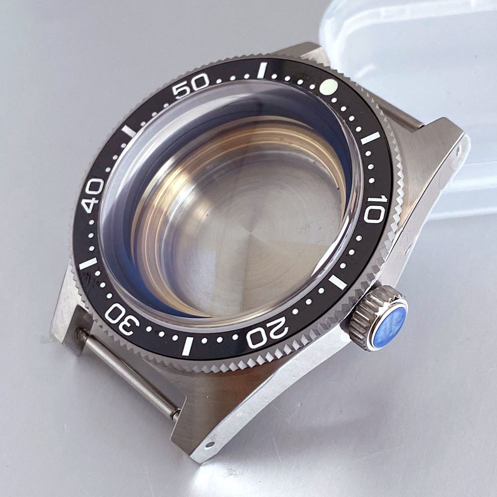 62MAS Fit NH35 PT5000 Miyota 8215 300M Dive Automatic Watch Case Dial Hand Set