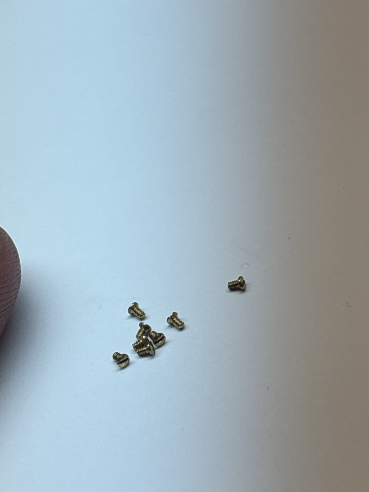 Cartier 18kt Screws For Watch As Is
