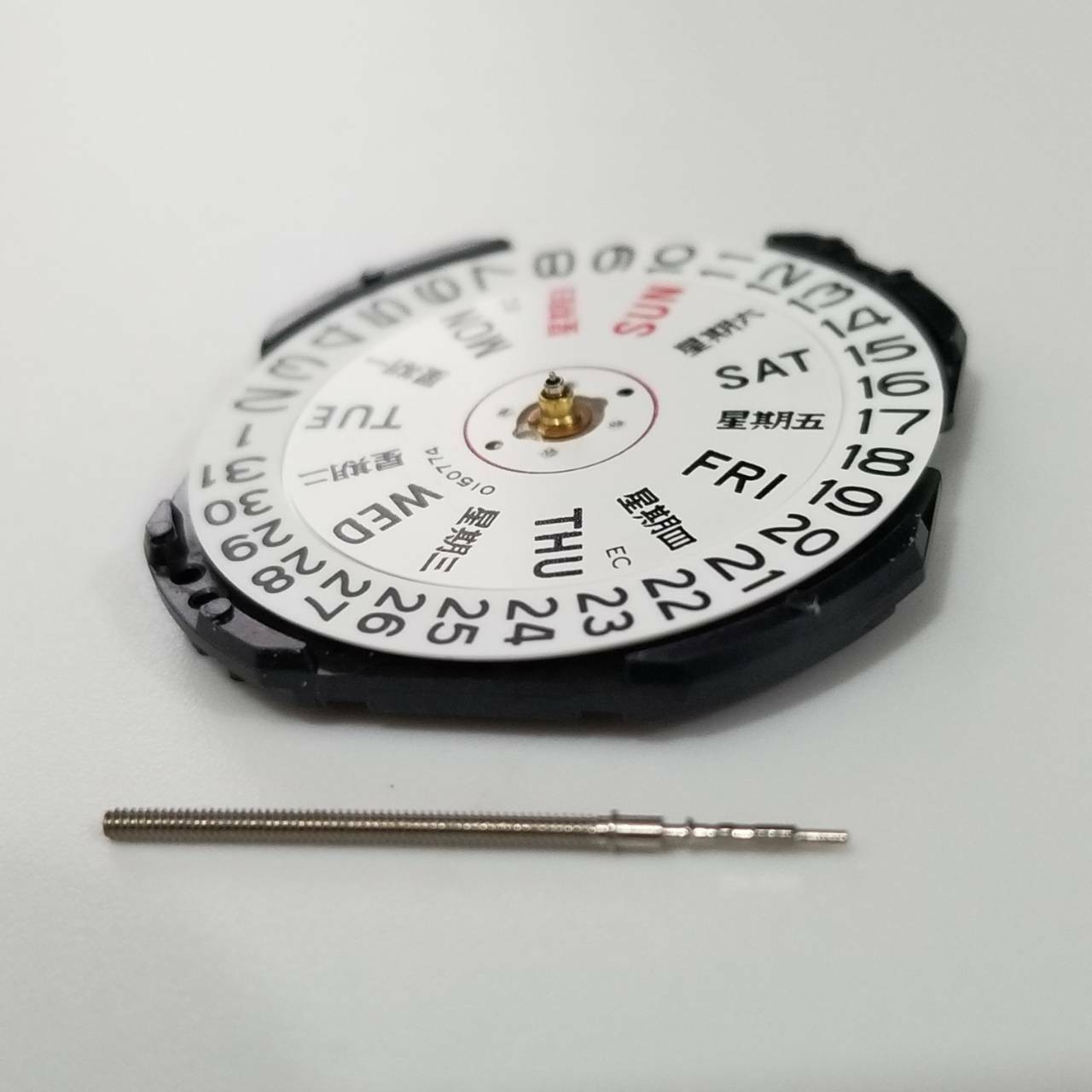 VX43E Quartz Watch Movement With Day Date For Seiko 7N43A V343 V348 V743 Y143