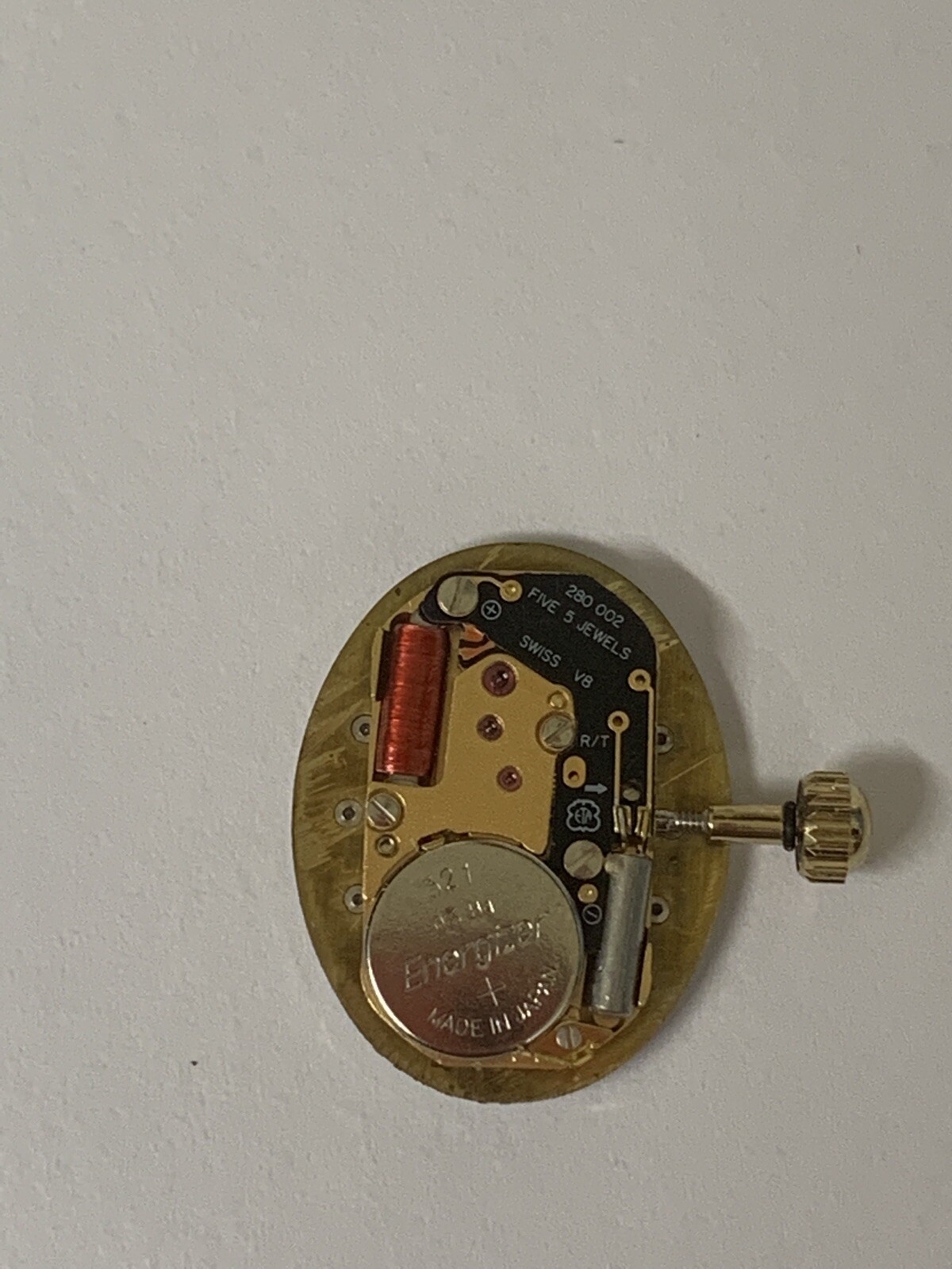 ETA 280.002 Watch Movement and Dial – Working