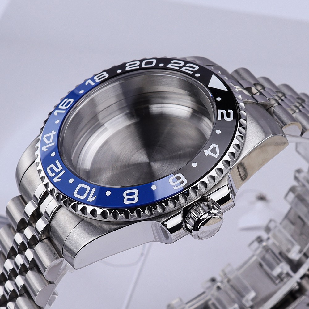 40mm Oyster Perpetual Watch Case Jubilee Bracelet 10ATM For Seiko NH35 Movement