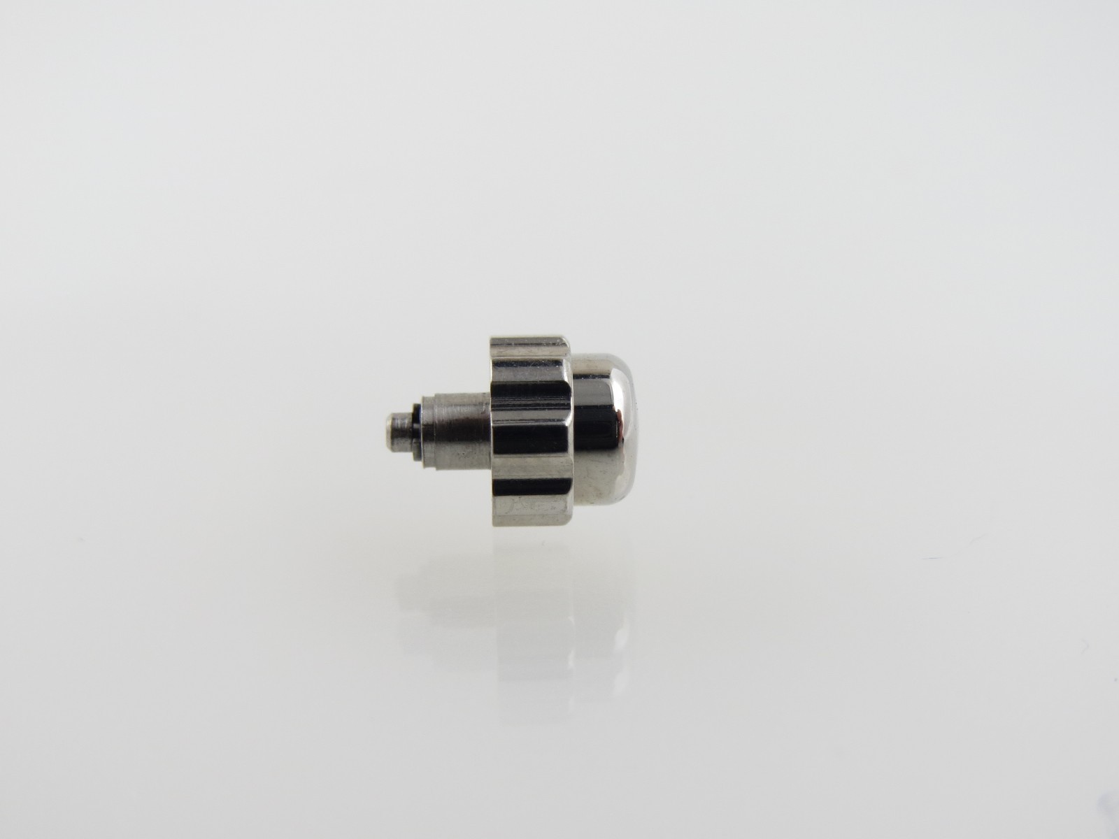 New Stainless Steel Friction Fit Watch Pusher 4.9 mm Diameter