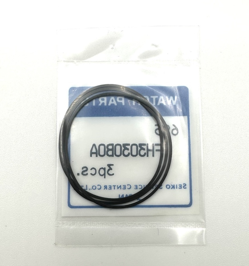 New Genuine Seiko Pack Of 3pcs Case Back Gasket Part FH3030B0A