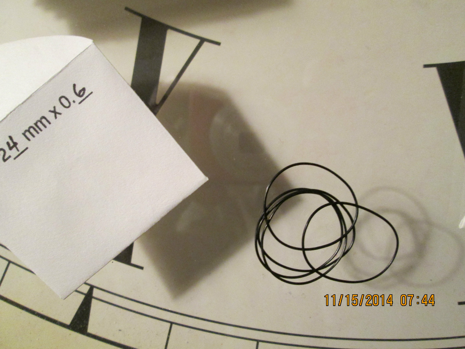 Watch GASKETS “O” Rings QUALITY 12-30mm diam. .6mm 5/ea Ships Free US SELLER!