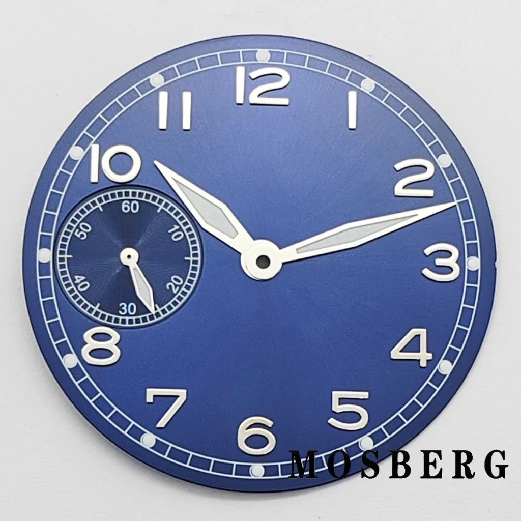 37mm Dial Hands Luminous Date Window for 6497 ST36 Automatic Movement